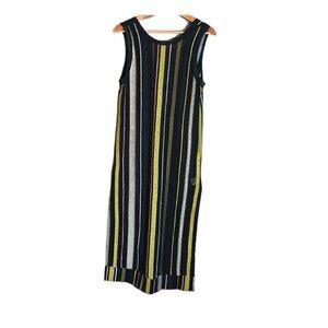 34N 118W coloured knitted midi/ maxi  dress
